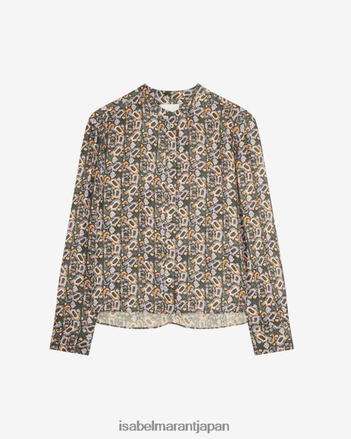 衣類 jp Isabel Marant 女性 レイディシャツ 黒 PRT240175