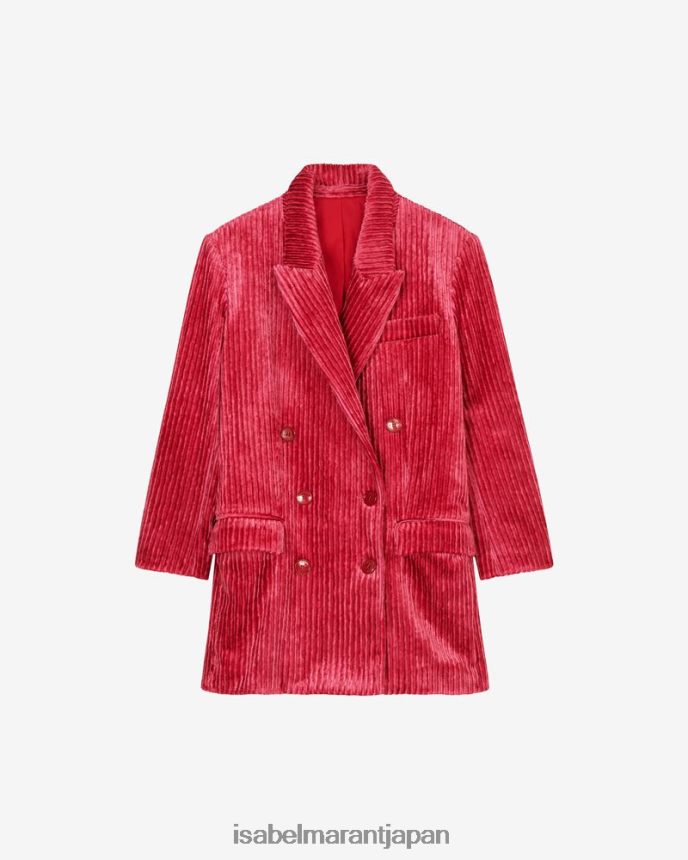 衣類 jp Isabel Marant 女性 ディタジャケット ラズベリー PRT24051