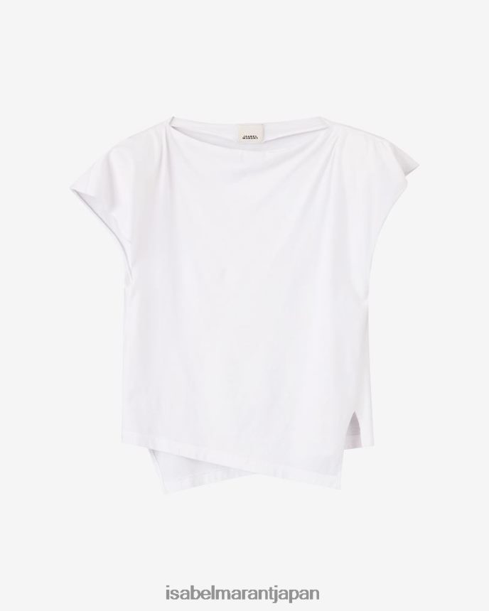 衣類 jp Isabel Marant 女性 セバニ コットン Tシャツ 色 PRT240262