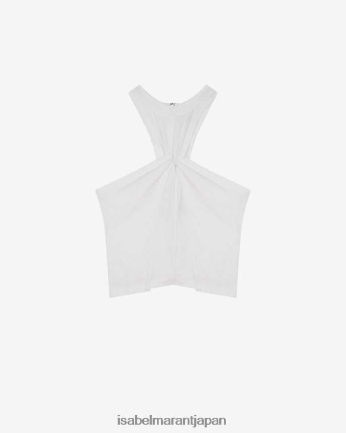 衣類 jp Isabel Marant 女性 ジネバTシャツ 白 PRT240270