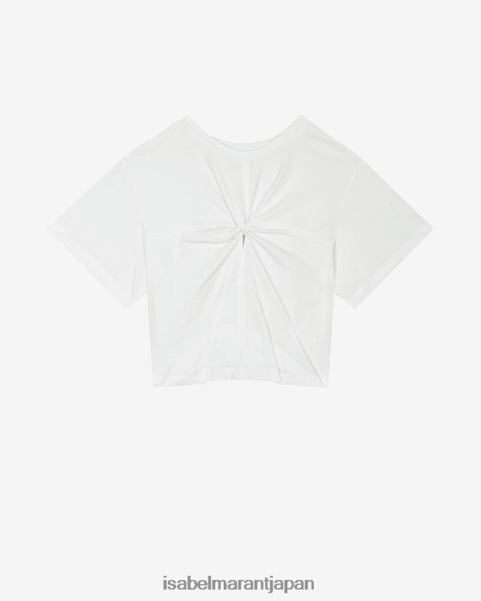 衣類 jp Isabel Marant 女性 ズーリアTシャツ 白 PRT240271