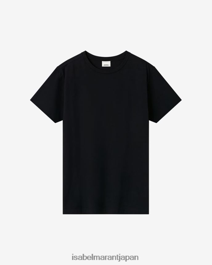 衣類 jp Isabel Marant 女性 アナックス Tシャツ 黒 PRT240274