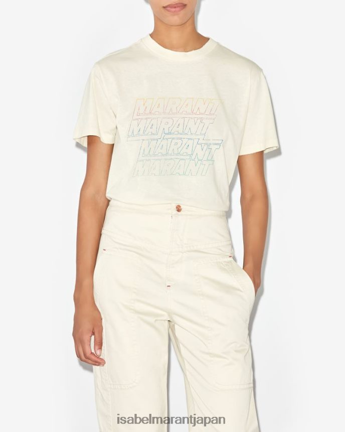 衣類 jp Isabel Marant 女性 ゾーリンTシャツ 生成り PRT240423